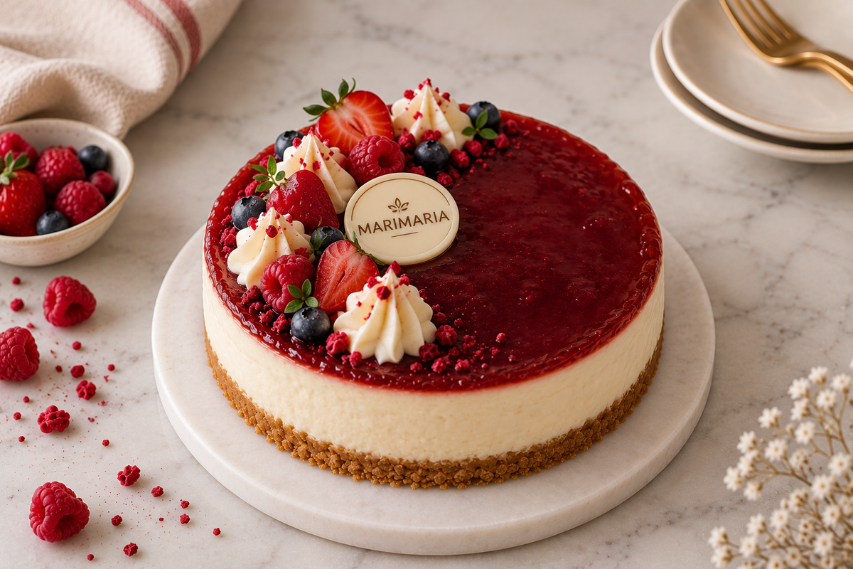 Tarta de queso fria