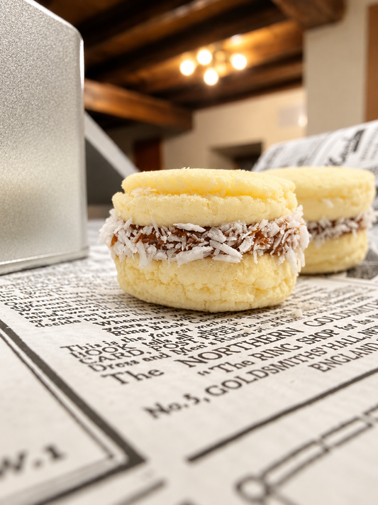 Caja de 30 Mini Alfajores de Dulce de Leche y Coco
