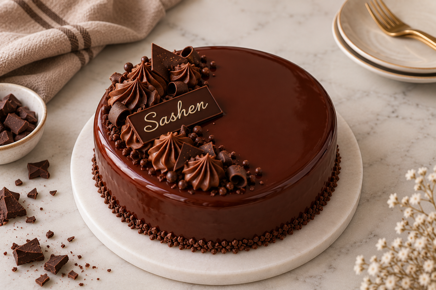 TARTA DE CHOCOLATE SASHER